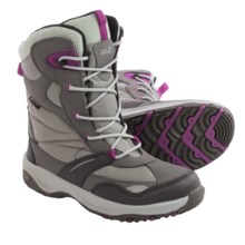 29%OFF 女の子の冬のブーツ ジャックウルフスキンスノーライドTexaporeスノーブーツ - 防水（ビッグ女の子のため） Jack Wolfskin Snow Ride Texapore Snow Boots - Waterproof (For Big Girls)画像